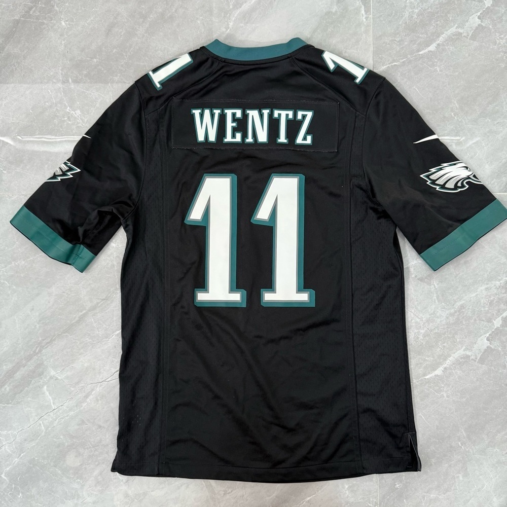 Men’s Nike Carson Wentz #11 NFL Philadelphia Eagles Football Jersey Medium - Picture 10 of 16